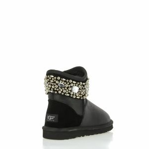 Ugg Jimmy Choo Crystal Metallic Black