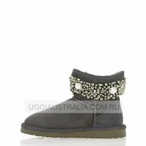 Ugg Jimmy Choo Jeweled - Grey