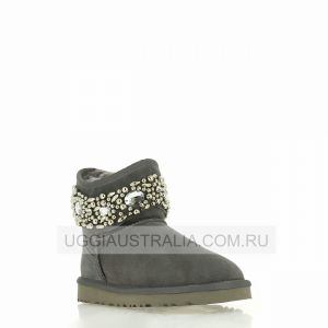 Ugg Jimmy Choo Jeweled - Grey