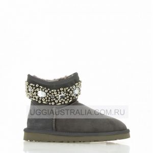 Ugg Jimmy Choo Jeweled - Grey