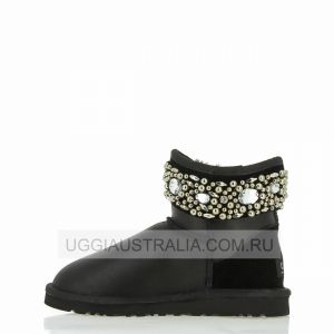Jimmy Choo Crystal Metallic Black
