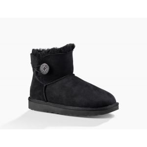 Ugg Mini Bailey Button II Black