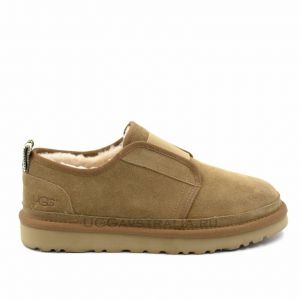 Neumel Stiches Pull On Slipper Khaki