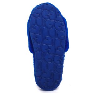 Ugg Fluff Slide Slippers BLUE