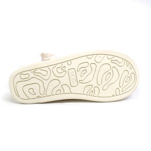 Clear Quilty Boot White