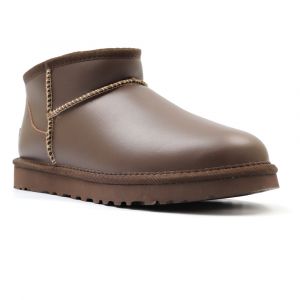 Ultra Mini Leather Chocolate